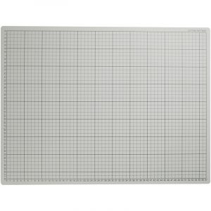 1x Grijze hobby snijmat 45 x 60 cm A2 formaat
