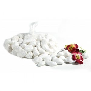 1x kilo Kleine witte decoratie steentjes