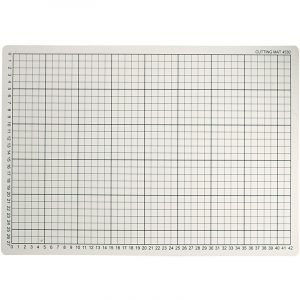 1x Grijze hobby snijmat 30 x 45 cm A3 formaat