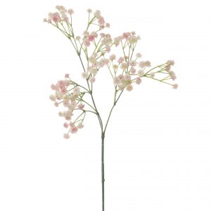 Kunstbloemen Gipskruid/Gypsophila takken roze 60 cm