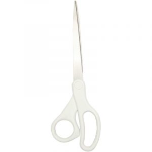 Schaar soft grip handvaten wit