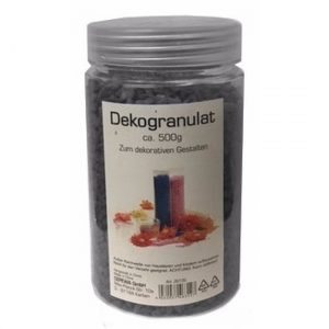 Decoratie steentjes zwart 500 gram