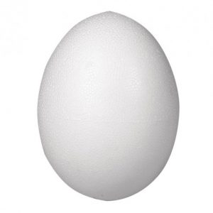 Piepschuim paas ei 6 cm