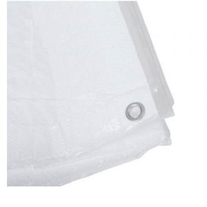 Dekzeil wit 10 x 12 meter