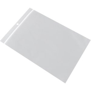 500x Kleine verpakkingszakjes met luchtdichte druksluiting/gripsluiting 120 x 180 mm/12 x 18 cm