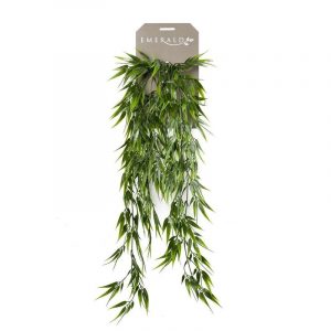 Kunstplanten groene bamboe hangplant/takken 75 cm