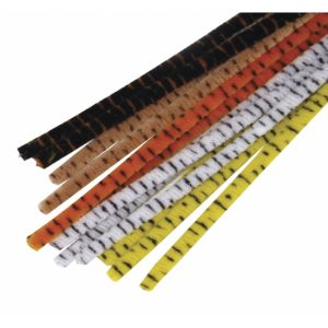 Pijpenragers dieren print 30 cm 75x st