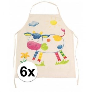 6x Schorts zonder print