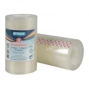 20x rolletjes plakband 30 meter lang