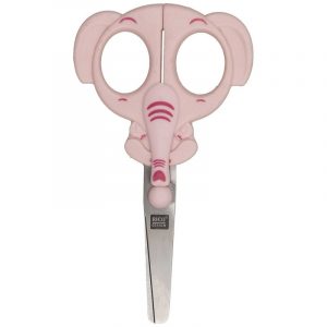 Schaar met dieren hoofd handvaten olifantje