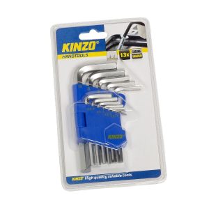 Set van inbussleutels / inbussleutelset met kogelkop magnetisch 13-delig