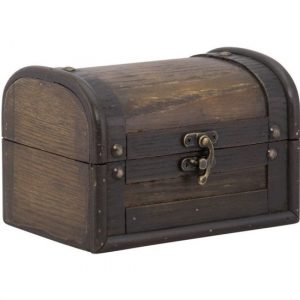 Hobby/speelgoed houten kistje/doosje 11 cm