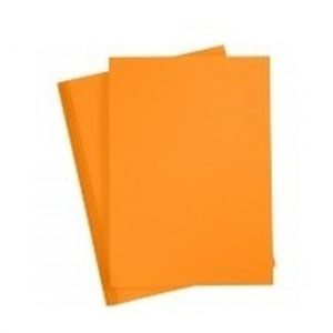 Oranje knutsel karton A4