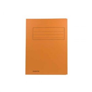 Oranje dossiermappen voor A4