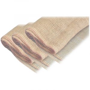 3x Hobby doek grof jute 5 x 1 meter