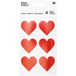 Hartjes agenda stickers 48 stuks