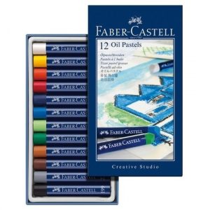12x oliepastelkrijt Faber castell 11mm