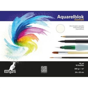 2x Aquarelblokken 32 x 24 cm