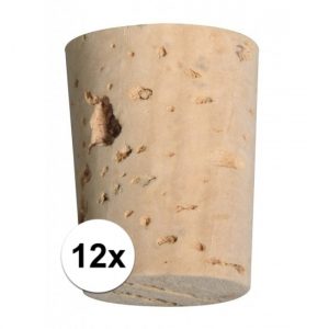 12x Kurken 26 mm hobbymateriaal