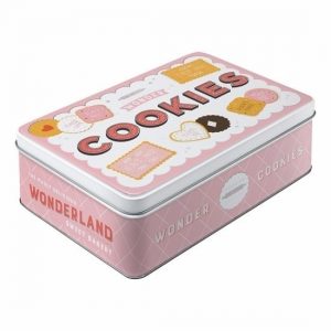 Retro snoeptrommel cookies 23 cm