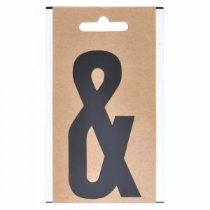 Huisvuil containersticker &-teken 10 cm