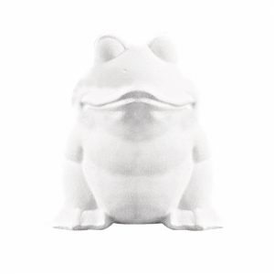Hobbymateriaal piepschuim kikker 13 cm